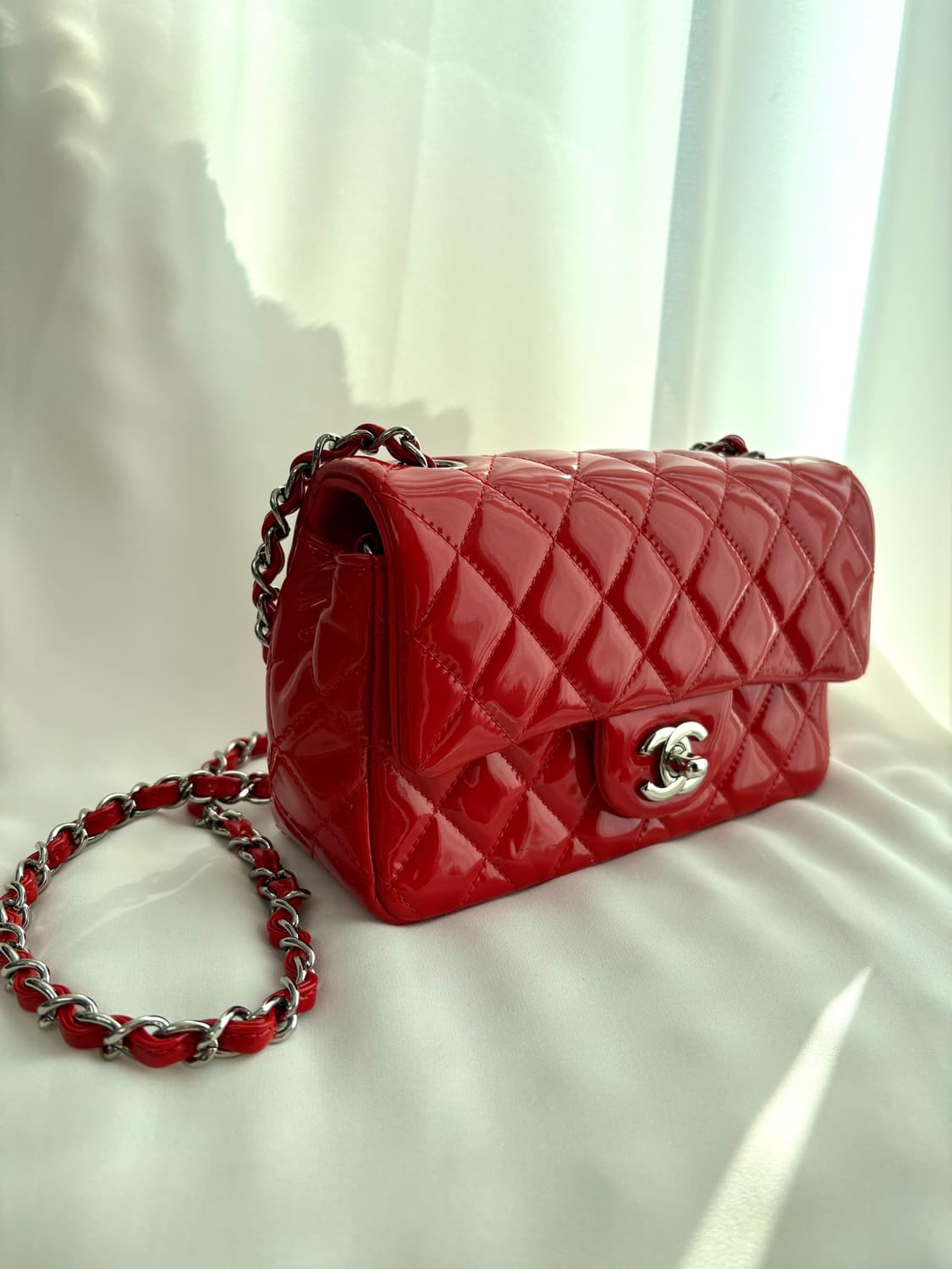 샤넬 페이던트 미니 마테라세 체인백 상품이미지3