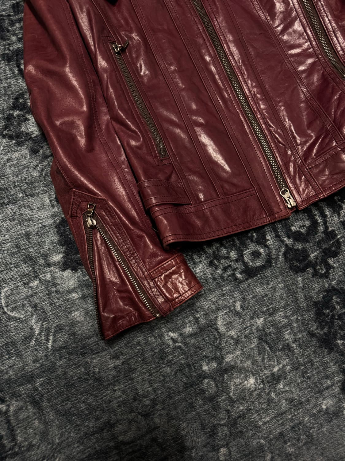 Tornado mart 00s archive vkei leather fu 상품이미지4