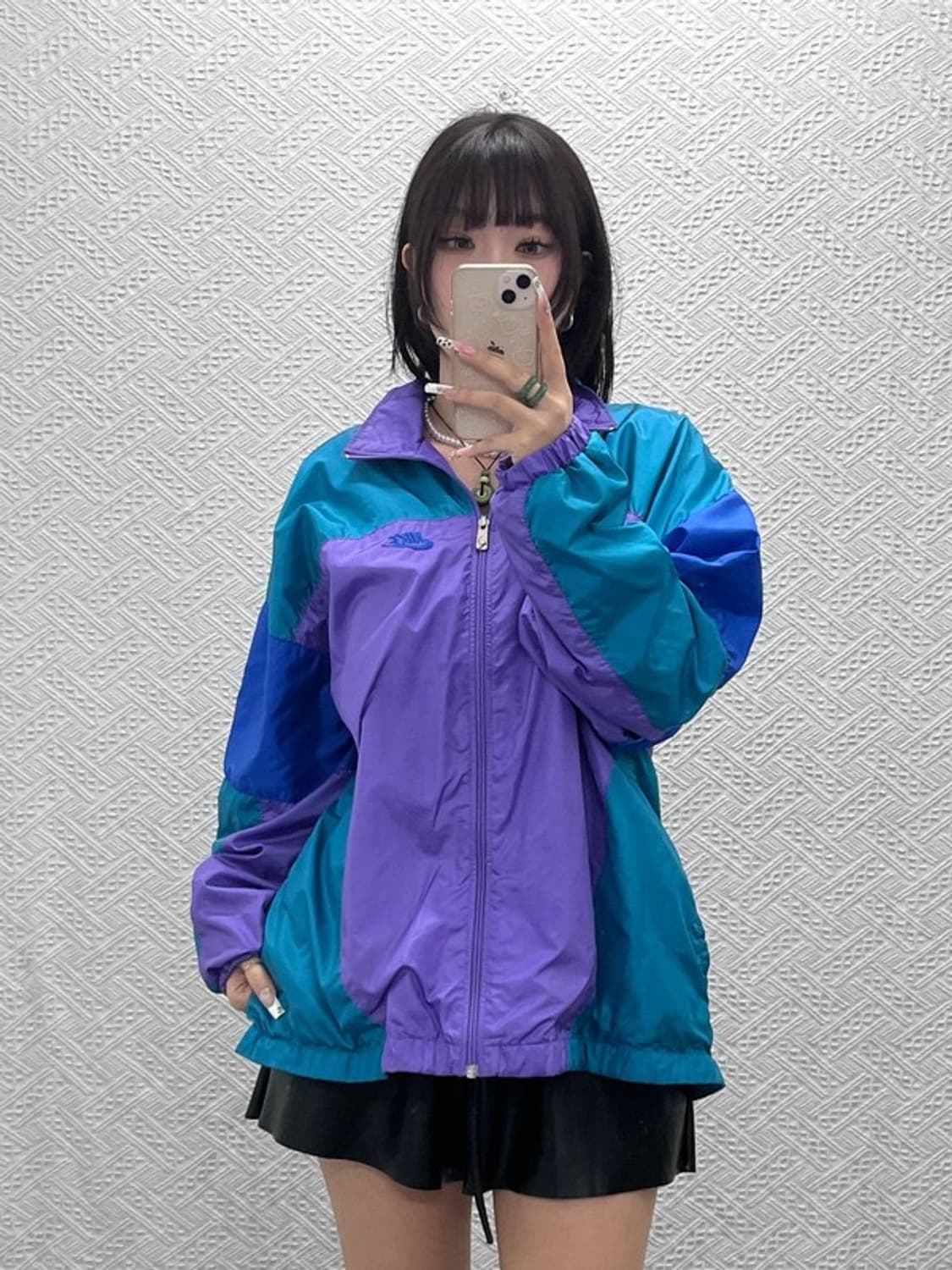 나이키 빈티지 올드스쿨 레트로 90's 바람막이 자켓 L C11199 상품이미지2