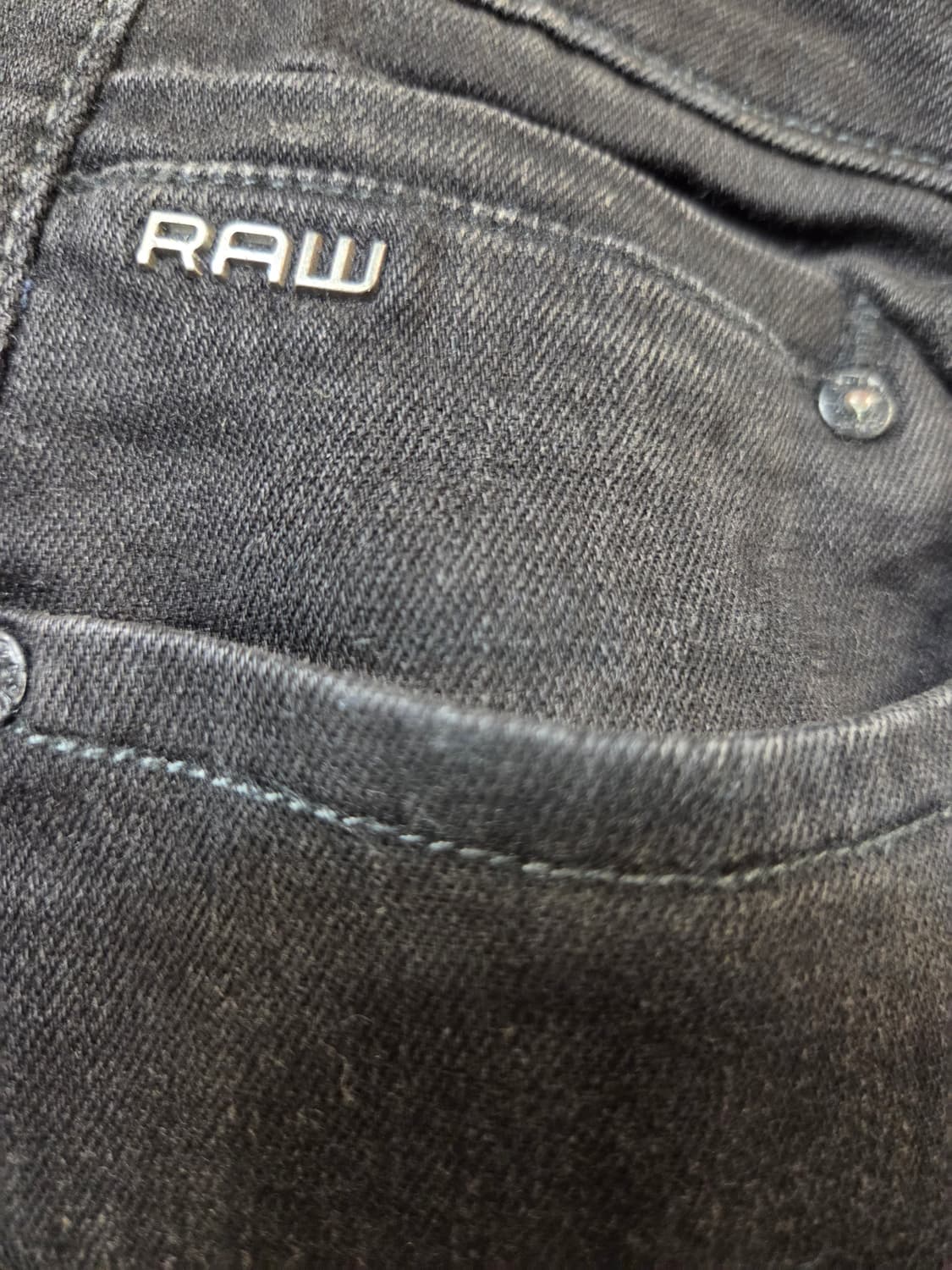 G-STAR RAW 블랙 데님 팬츠(26) 상품이미지4