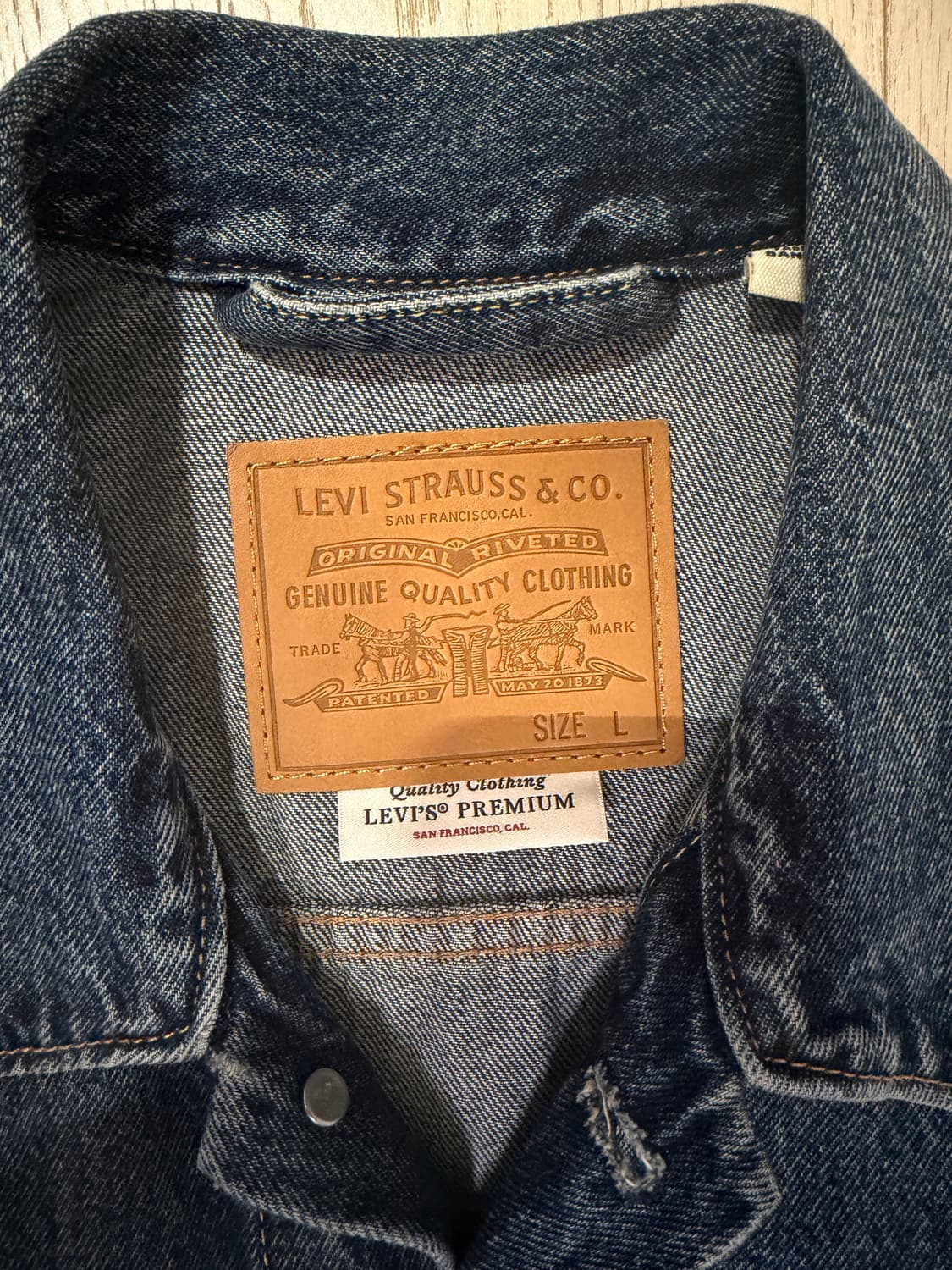 리자이스 청자켓 상품이미지2