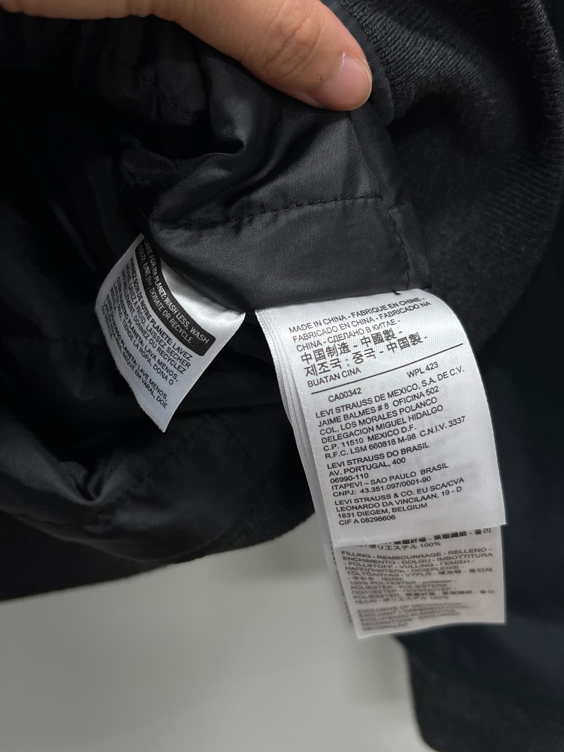 리바이스 블루종 집업 자켓 상품이미지6