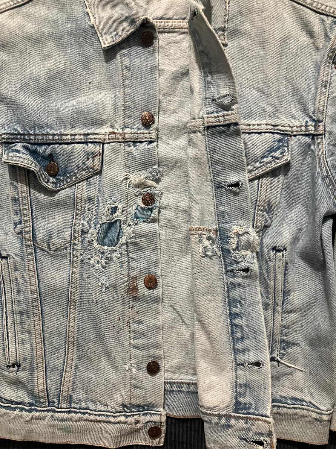 🇺🇸 80s USA 빈티지 리바이스 70507 3세대 데님 자켓 상품이미지5