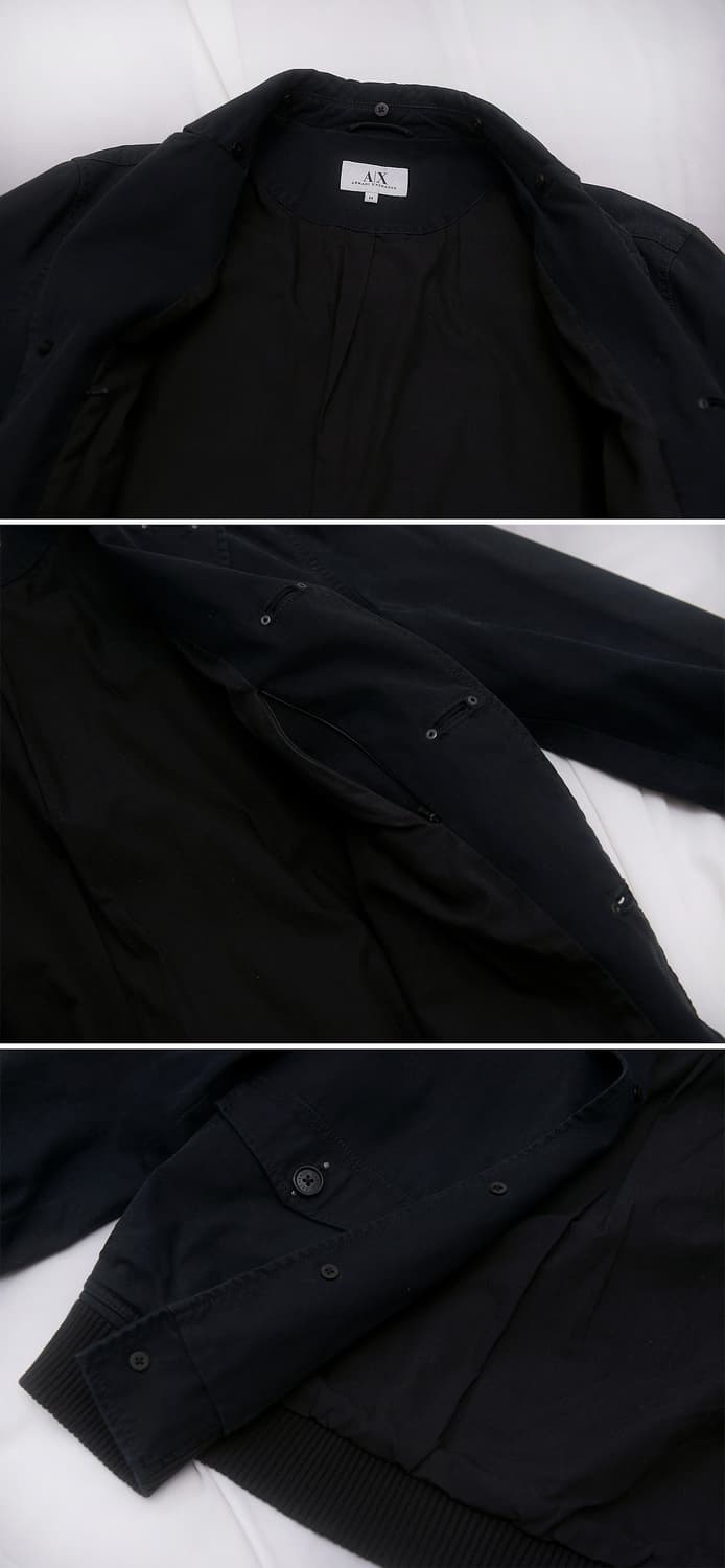 아르마니 (AX) 피그먼트 워싱 코튼 캐쥬얼 워크자켓 (M / 100) 상품이미지6