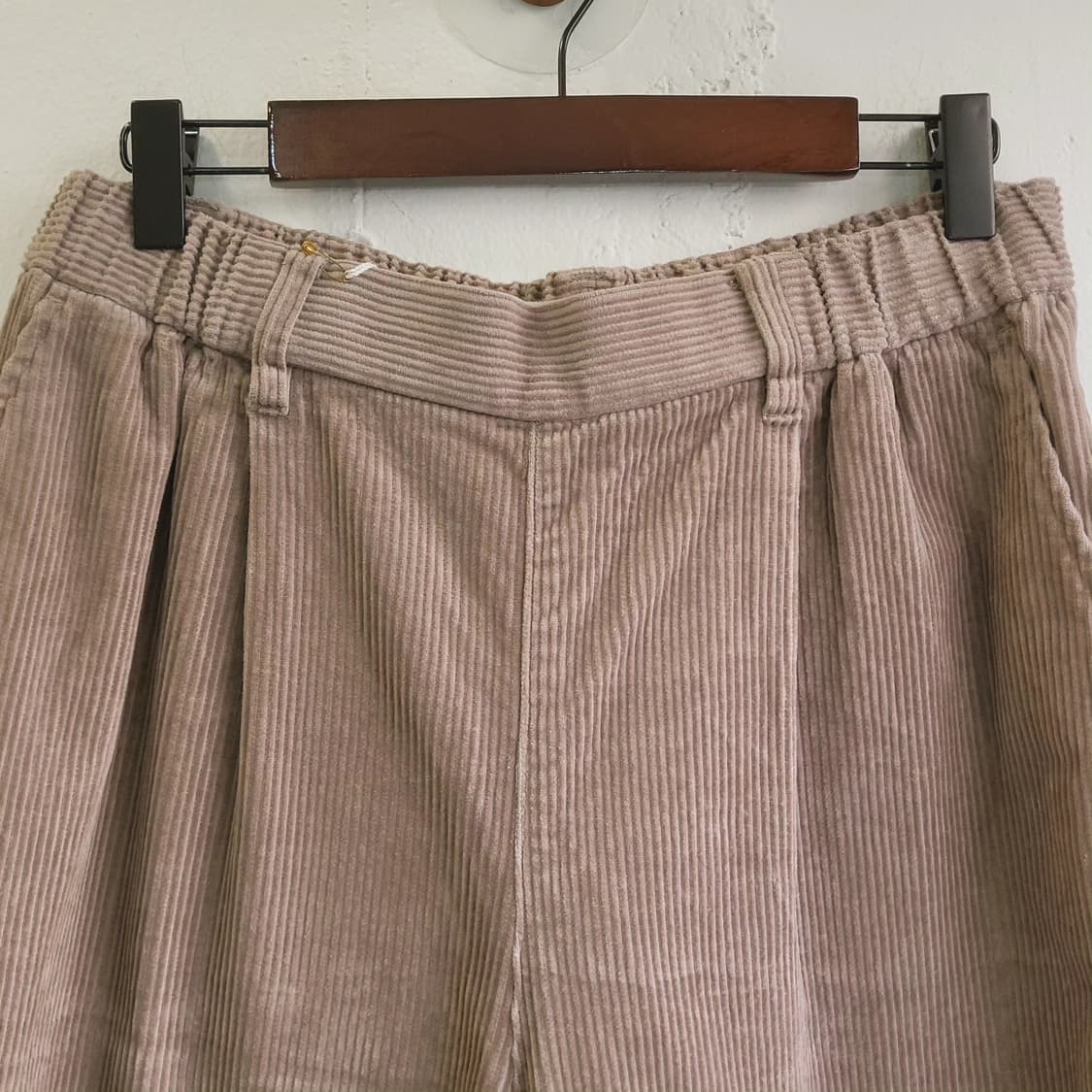 Studio clip 와이드 코듀로이 밴딩팬츠 상품이미지3