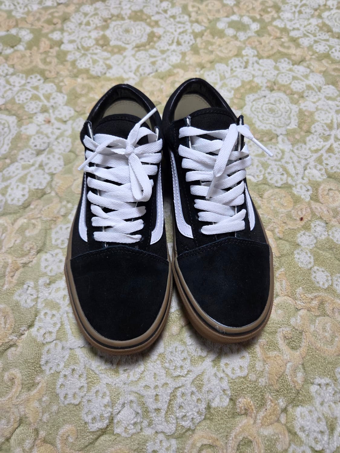 반스 올드스쿨 블랙 검솔 스니커즈245 상품이미지1