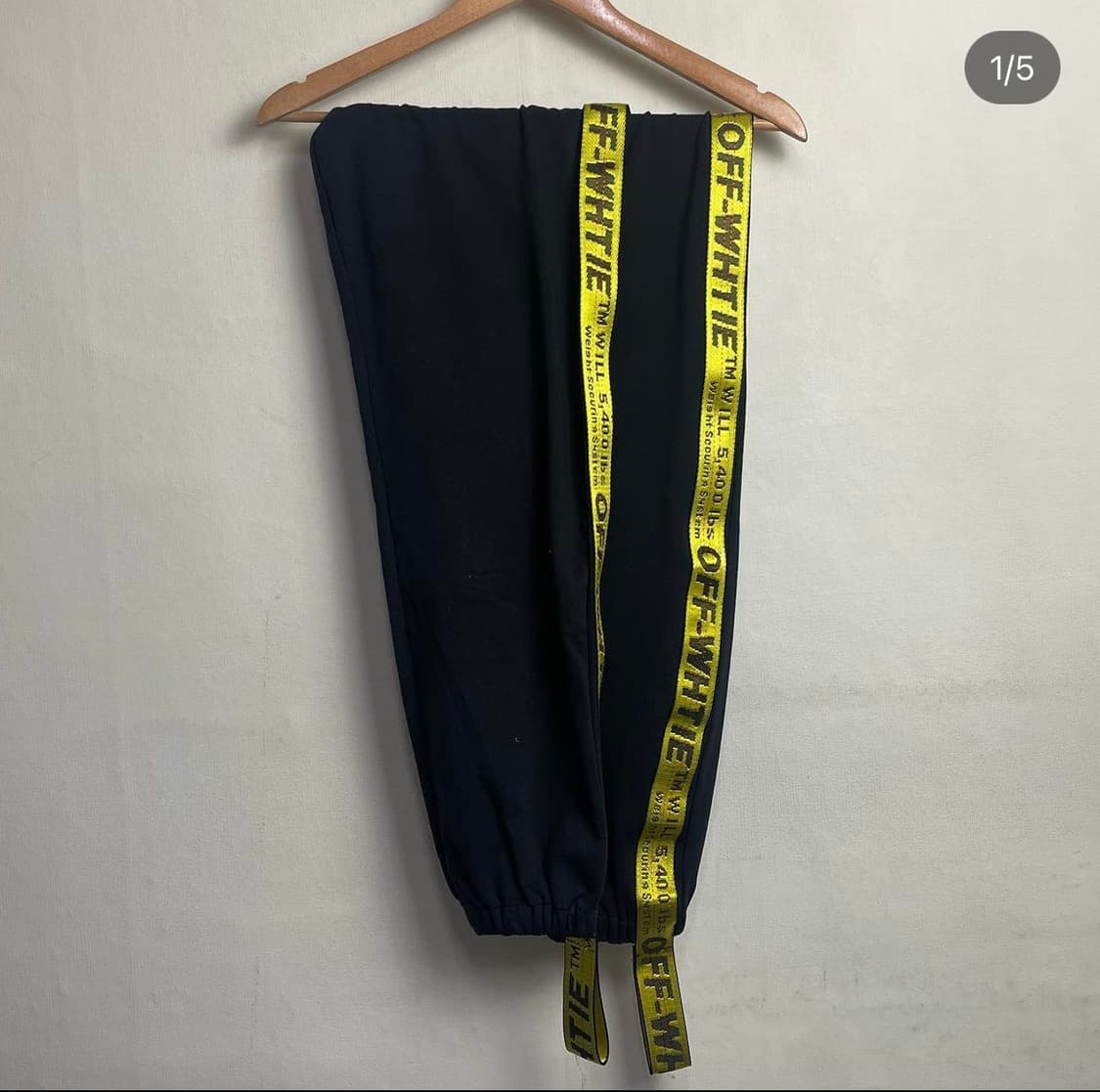 새상품)오프화이트 조거팬츠 상품이미지1