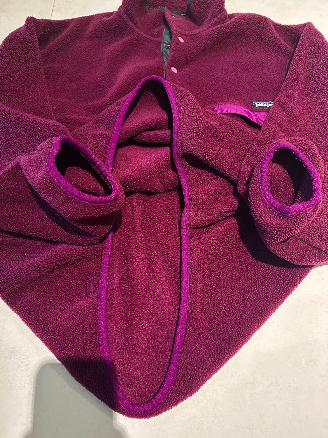 90s 신칠라 마룬 M 캐나다 제조 상품이미지2