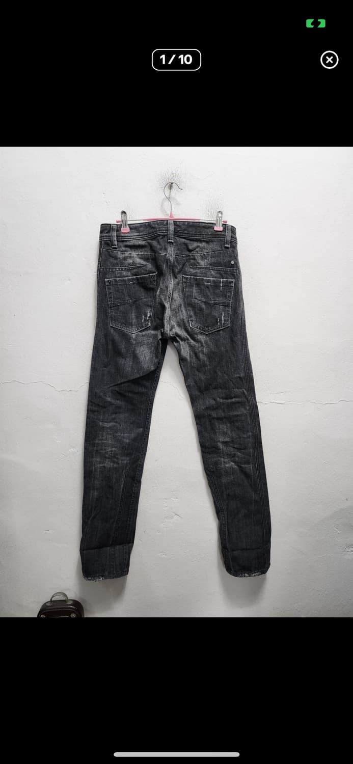 디젤 DARRON 빈티지 흑청바지 상품이미지2