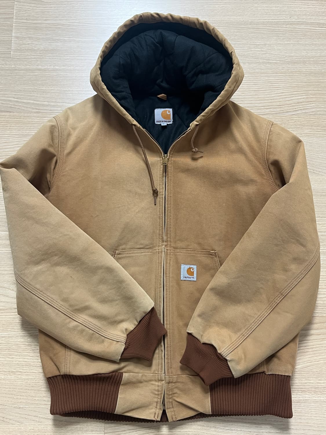 칼하트 J140BRN 후드자켓(made in U.S.A) 상품이미지1