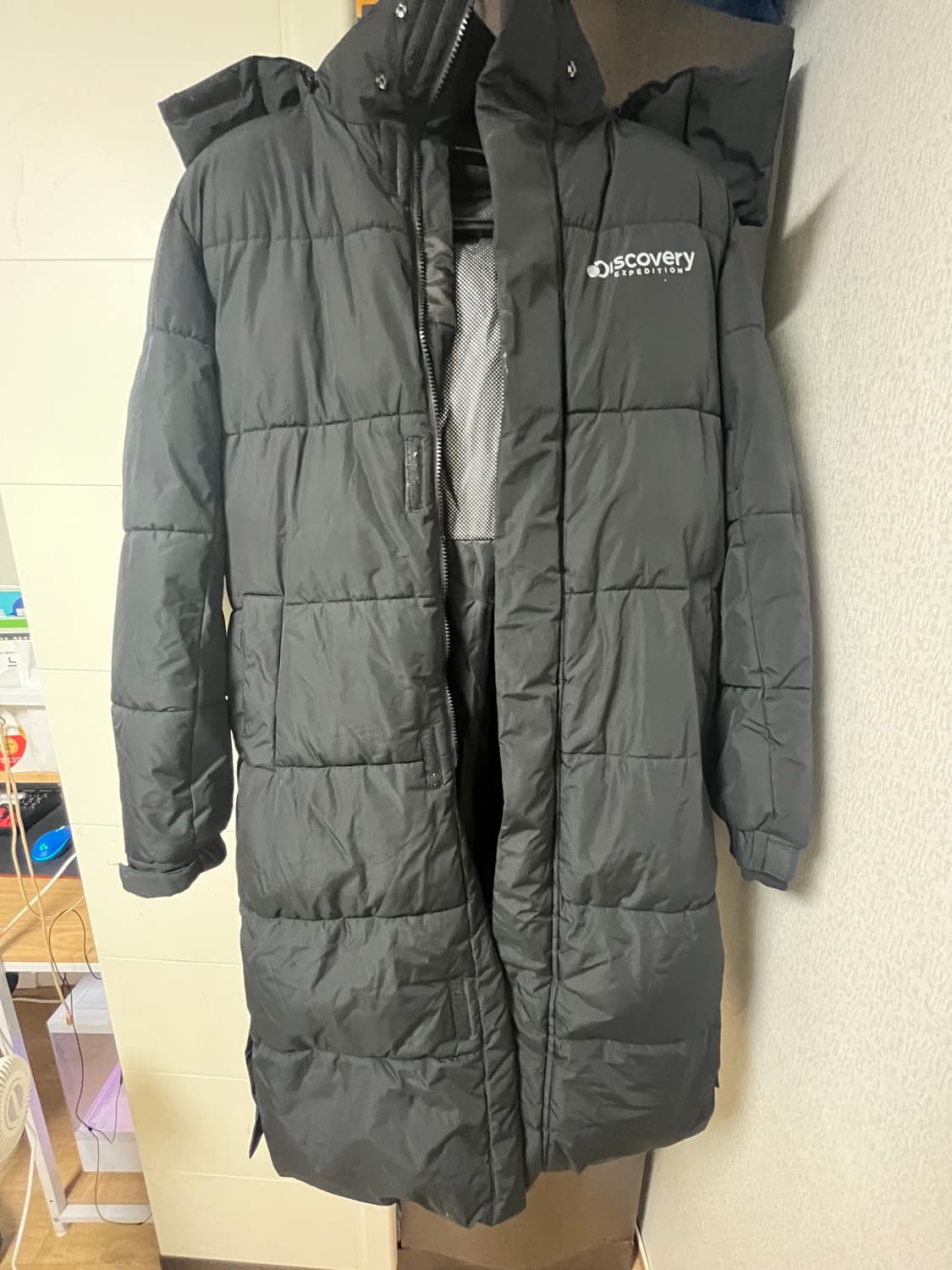 디스커버리 롱패딩 상품이미지1