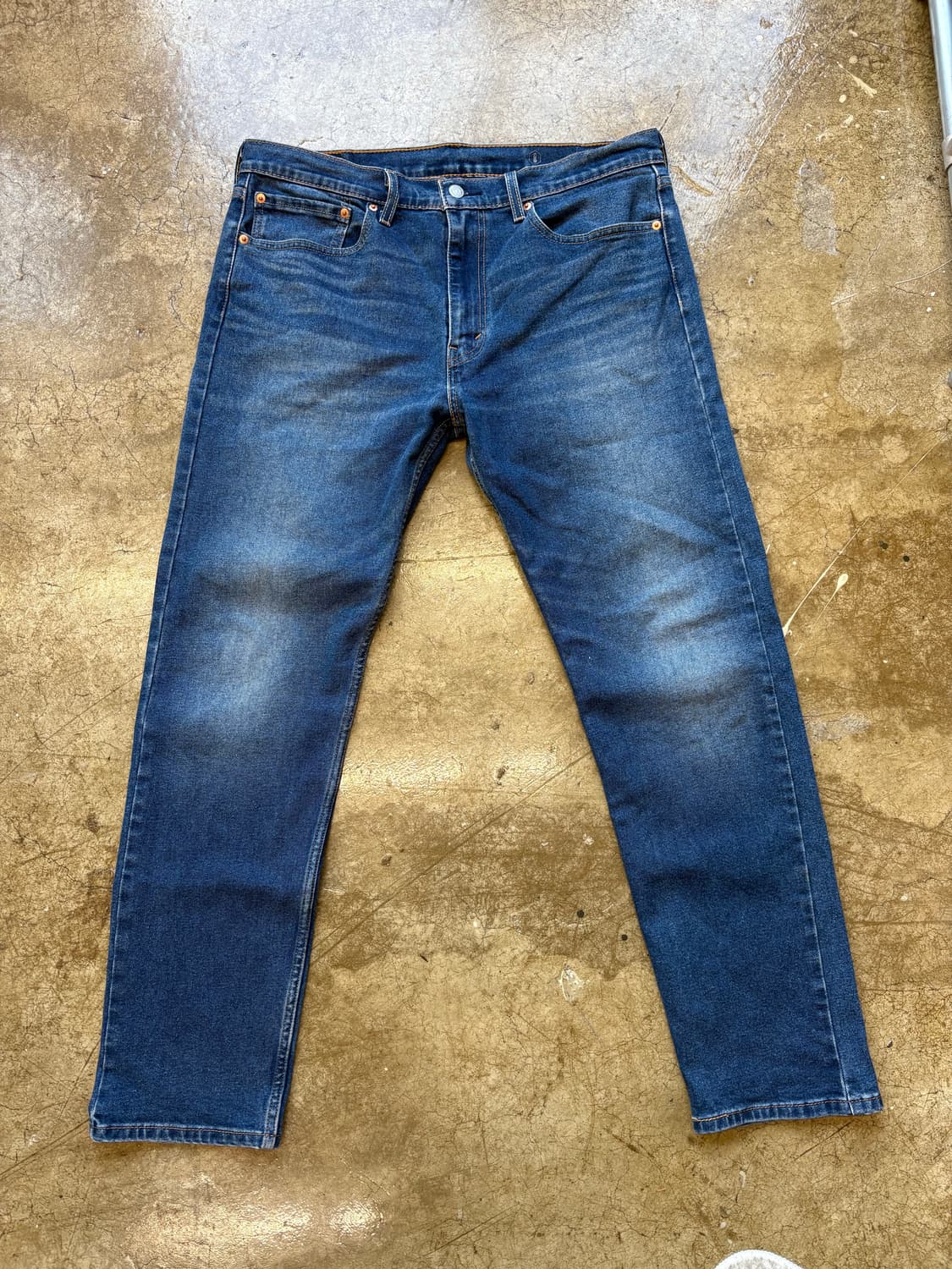 리바이스 502 워싱 데님 상품이미지2