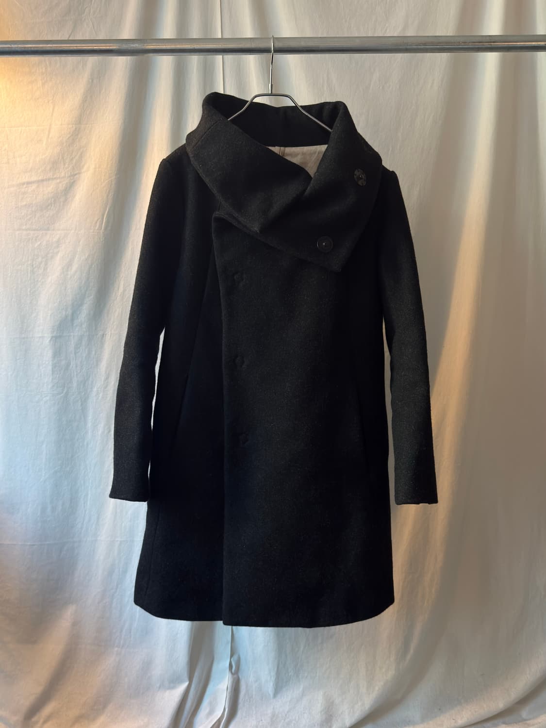 The viridi anne 하이넥 울 코트 상품이미지7