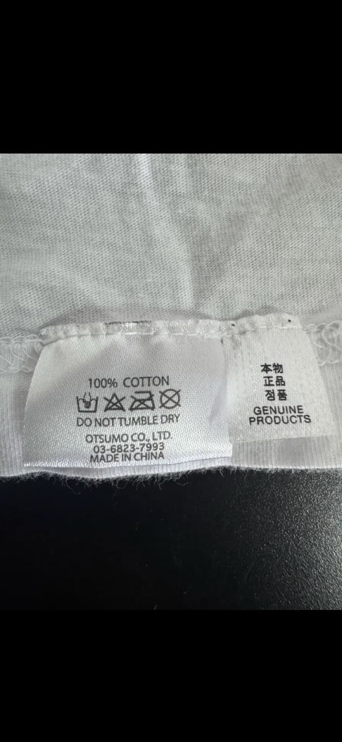 정품 휴먼메이드 하단 스몰 하트 프린팅 베이직 반팔 티셔츠 L ~ XL 상품이미지3