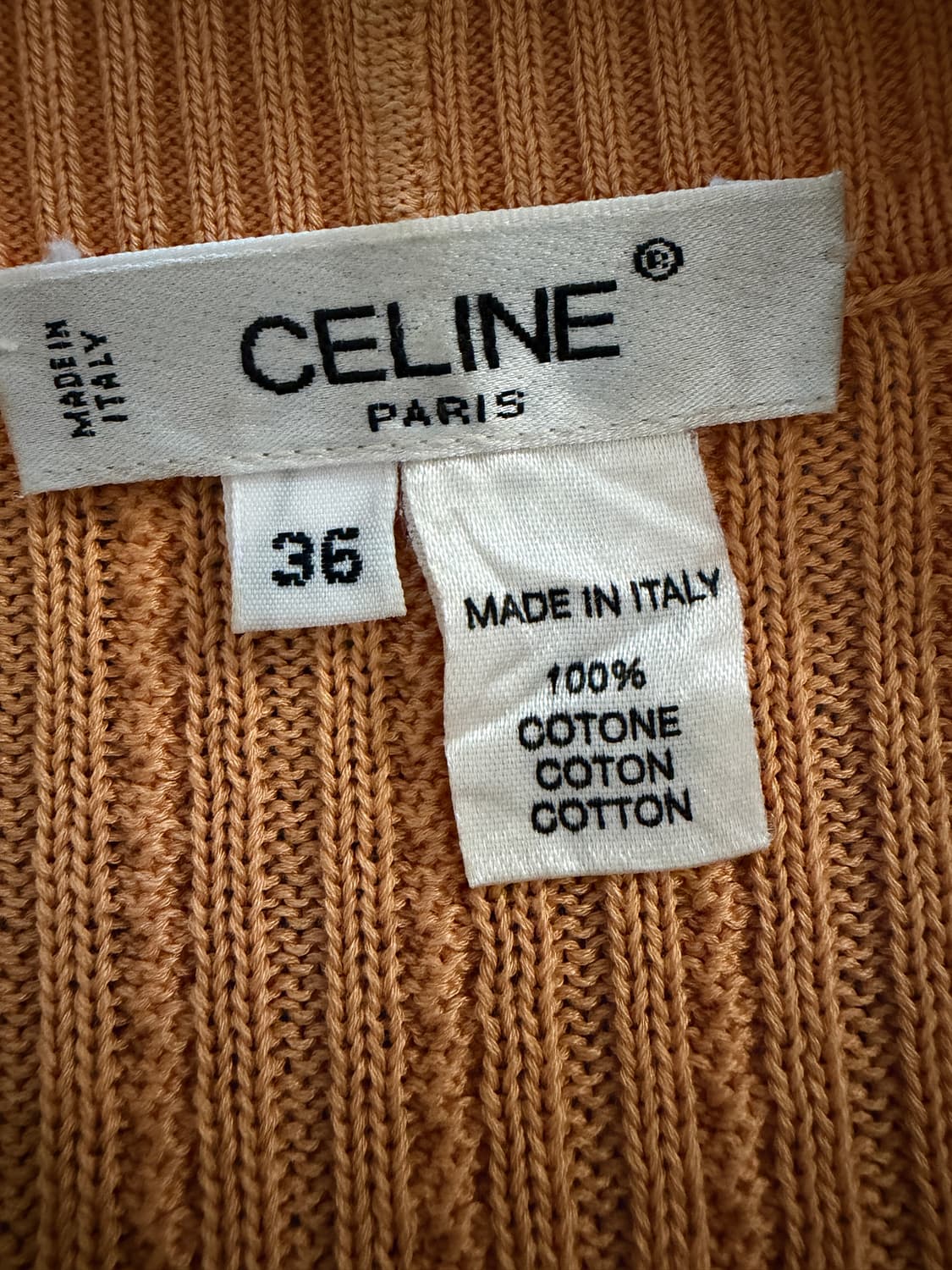 셀린느 슬림핏 가디건 상품이미지5