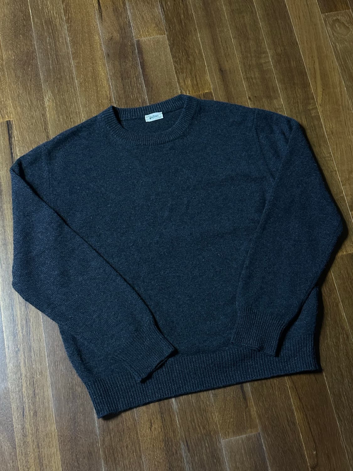 [m] 24fw 가지록 캐시미어 크루넥 스웨터 상품이미지3