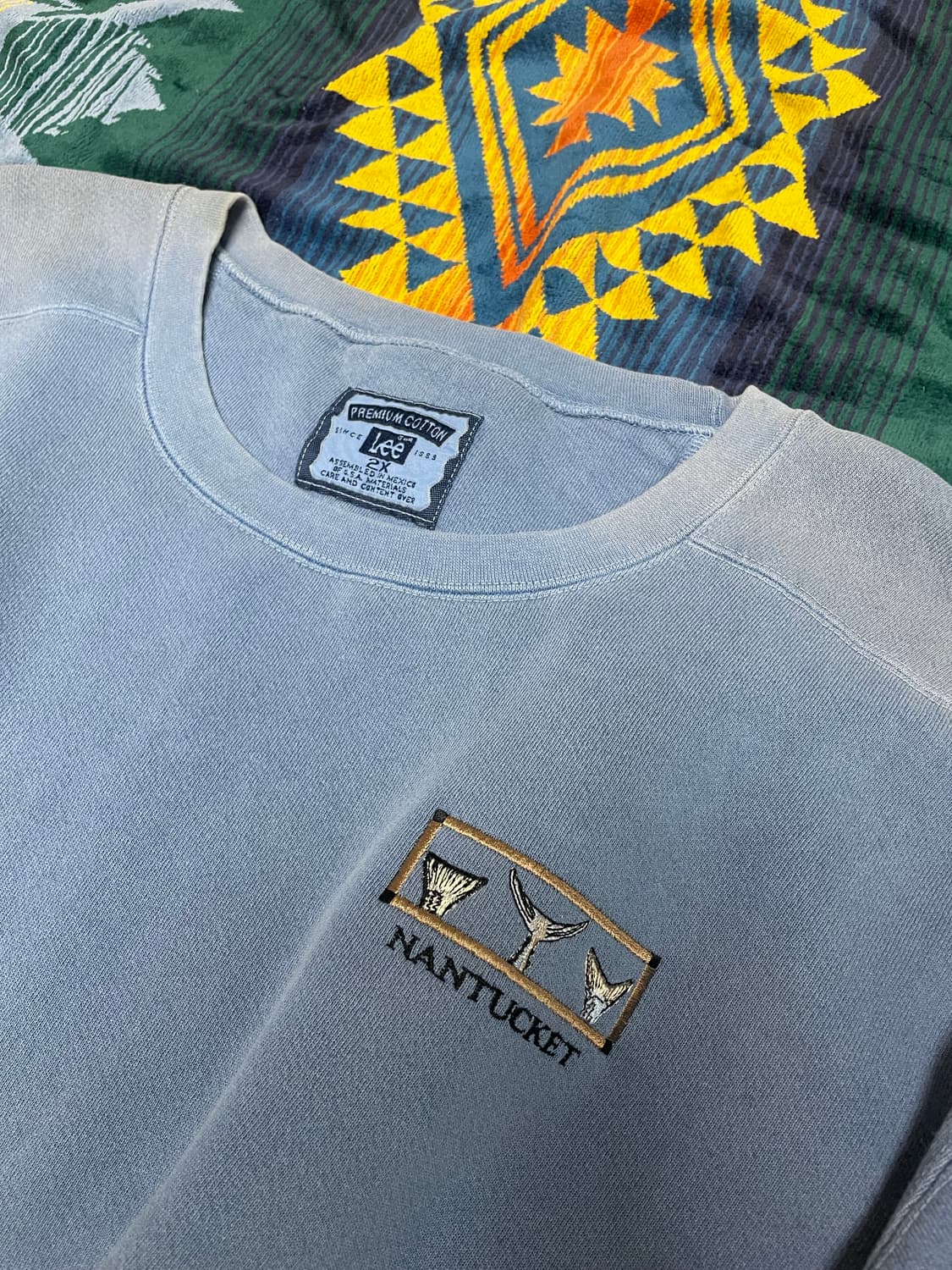 90s LEE sunfaded sweat 2x 상품이미지4