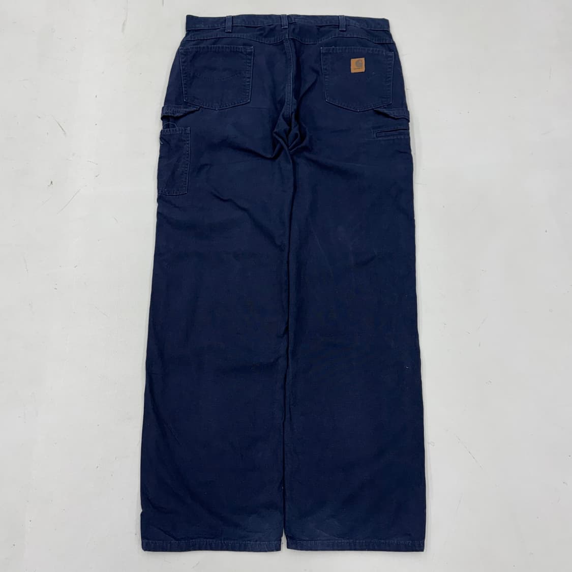 칼하트 OG 가죽패치 카펜터 와이드 워크팬츠 상품이미지3