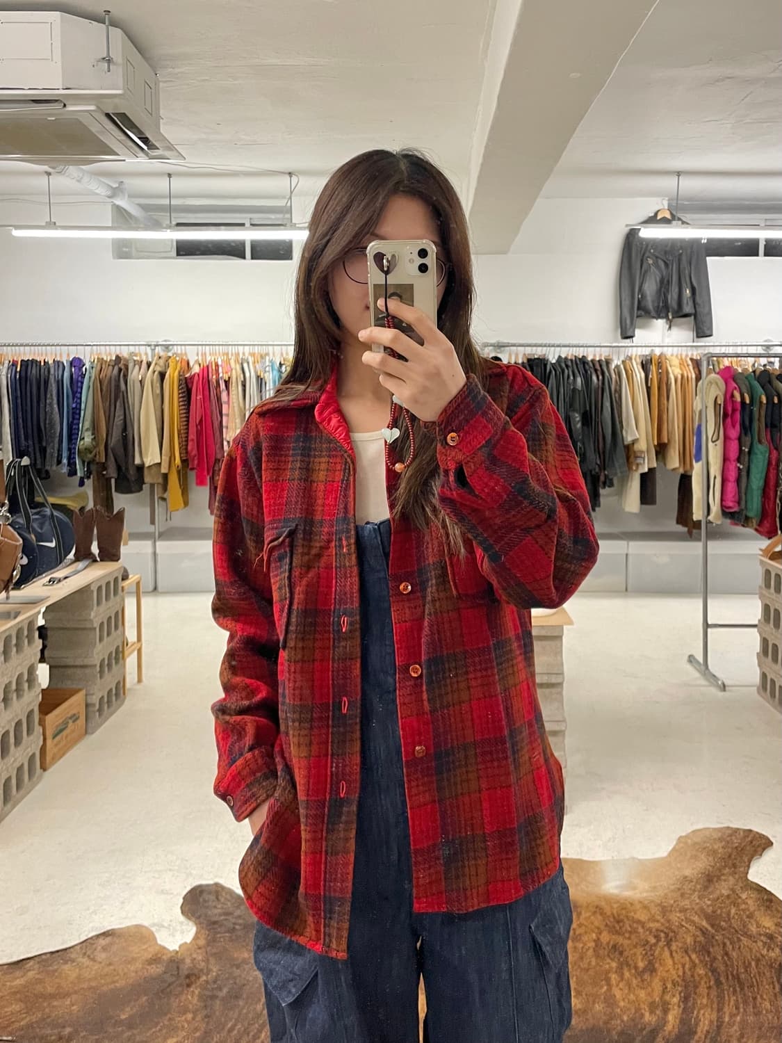 50~60's PENDLETON wool shirts 펜들턴 옴브레 셔츠 상품이미지1