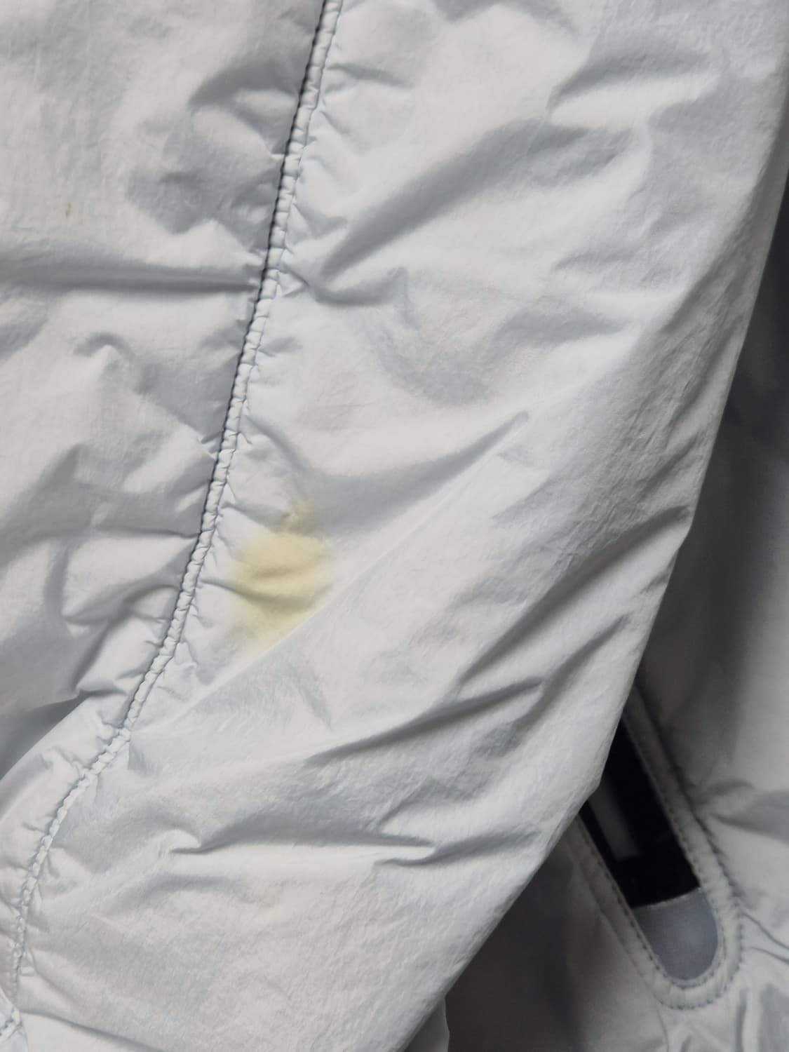 급처)스톤아일랜드 18fw 크링클랩스 패딩자켓 아이스 xl 상품이미지6