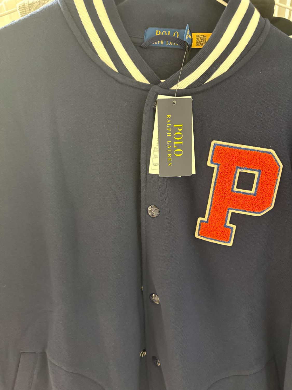 폴로 베이스볼 자켓 새상품 XL 상품이미지1