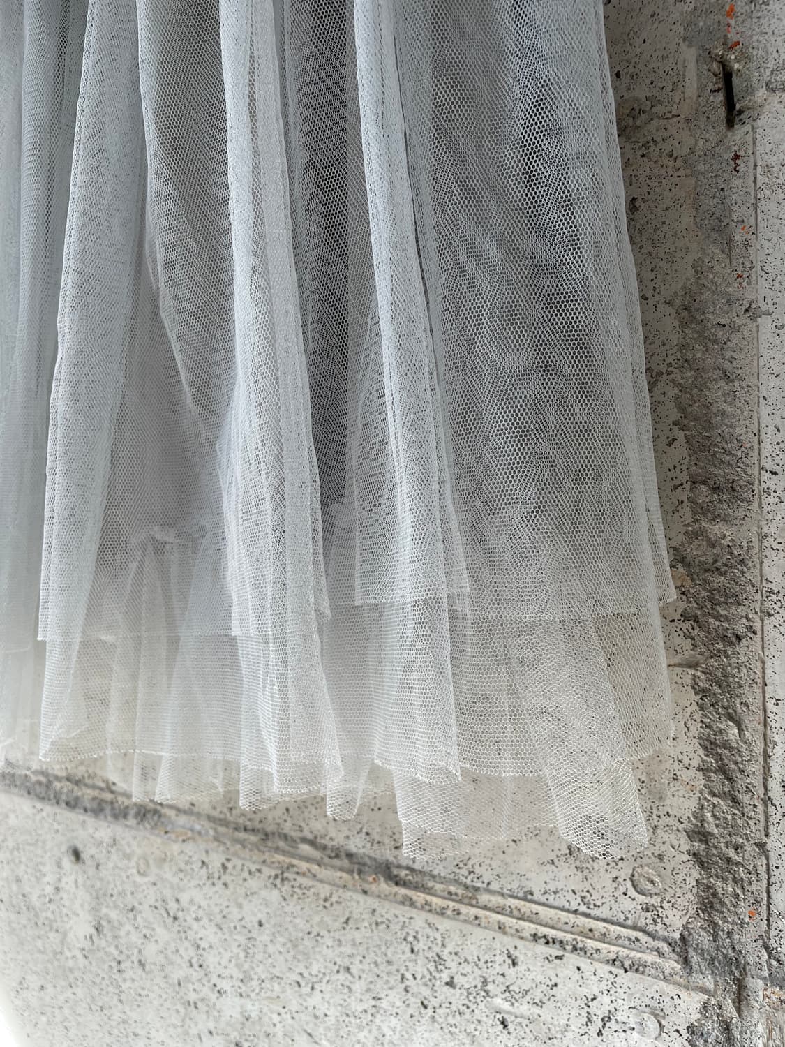 튤 스커트 라이트 그레이 상품이미지4