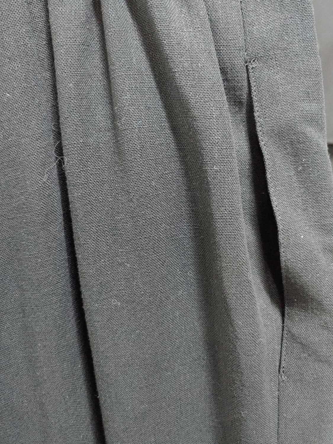 버버리 블랙 와이드 팬츠 마바지 린넨 새상품 30~31 상품이미지3