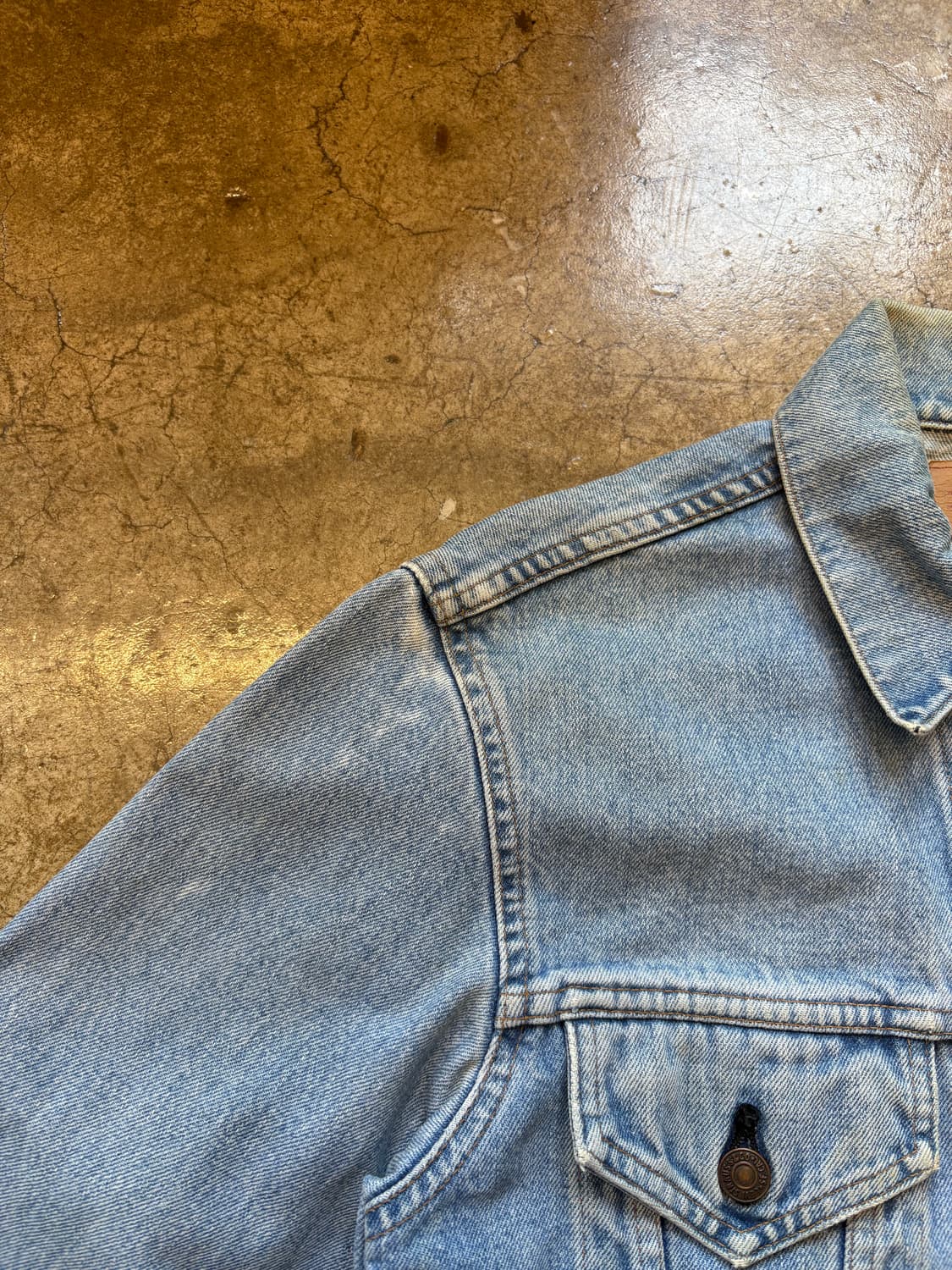 90s 90년 생산 리바이스 데님 트러커재킷 상품이미지4