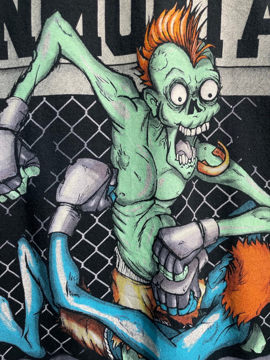 U.S.A. Zombi UFC Vintage T-shirts 빈티지티셔츠 상품이미지9