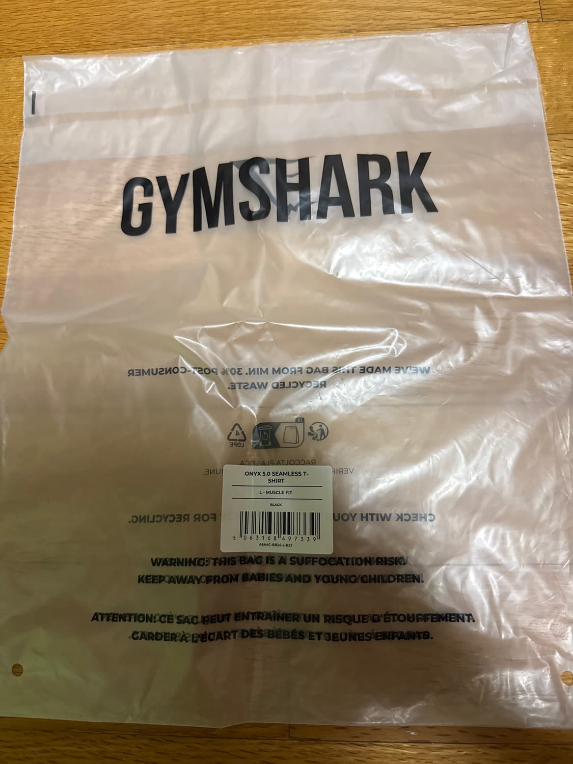 짐샤크 오닉스 반팔 블랙 (L) 상품이미지5