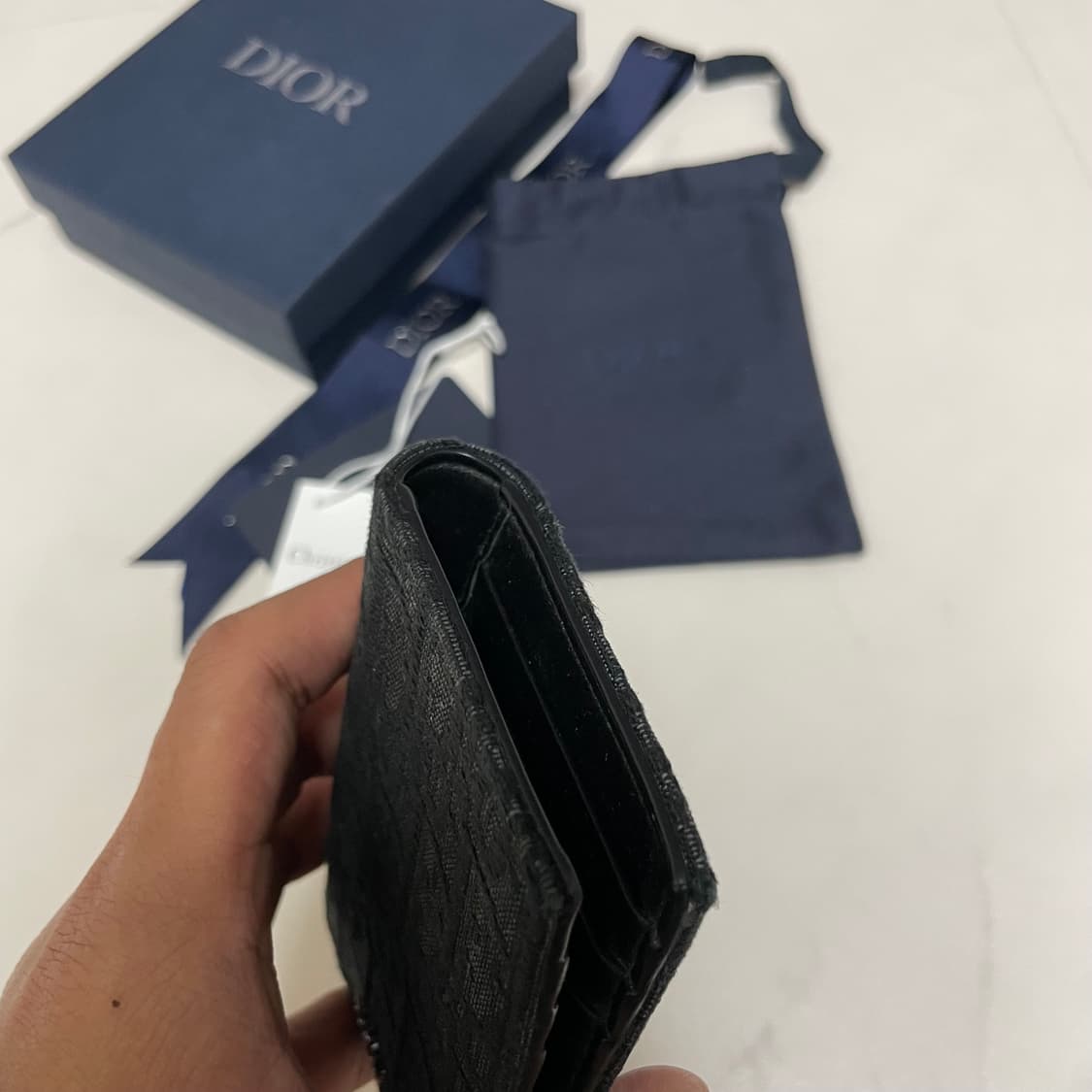 디올 블랙 오블리크 오거나이저 풀박스 정품 상품이미지6
