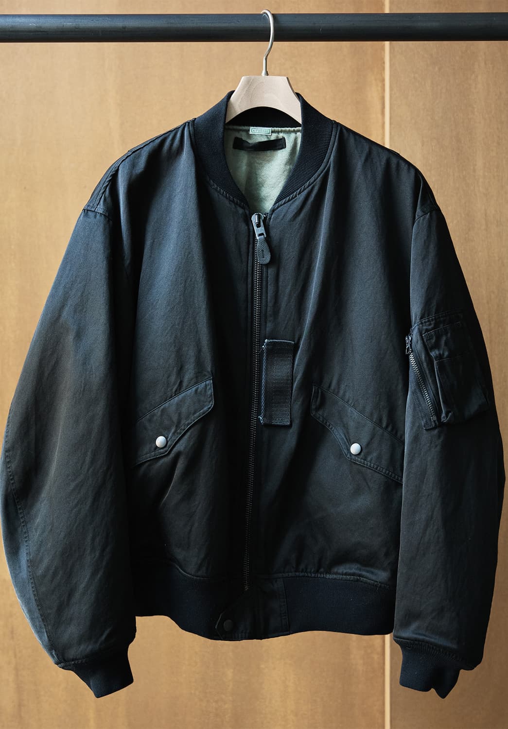 [4] 26ss 아프레쎄 빈티지 실크 L-2B 플라이트 자켓 상품이미지3