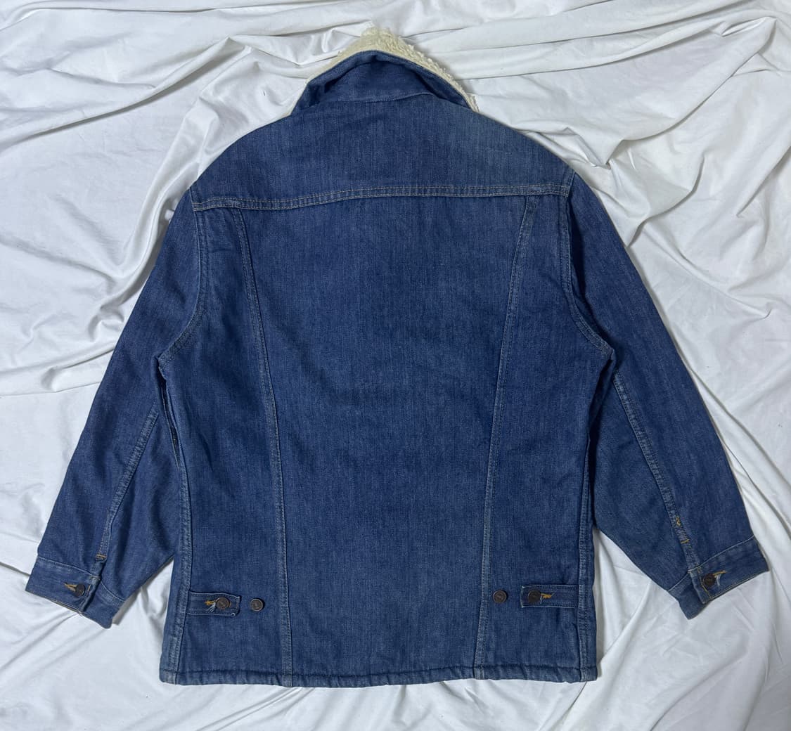 70s sears roebucks 쉐르파 데님자켓 상품이미지2