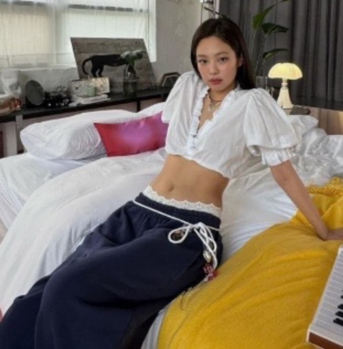 shopattends 샵어텐즈 Navy Basic Sweat *pants 상품이미지3