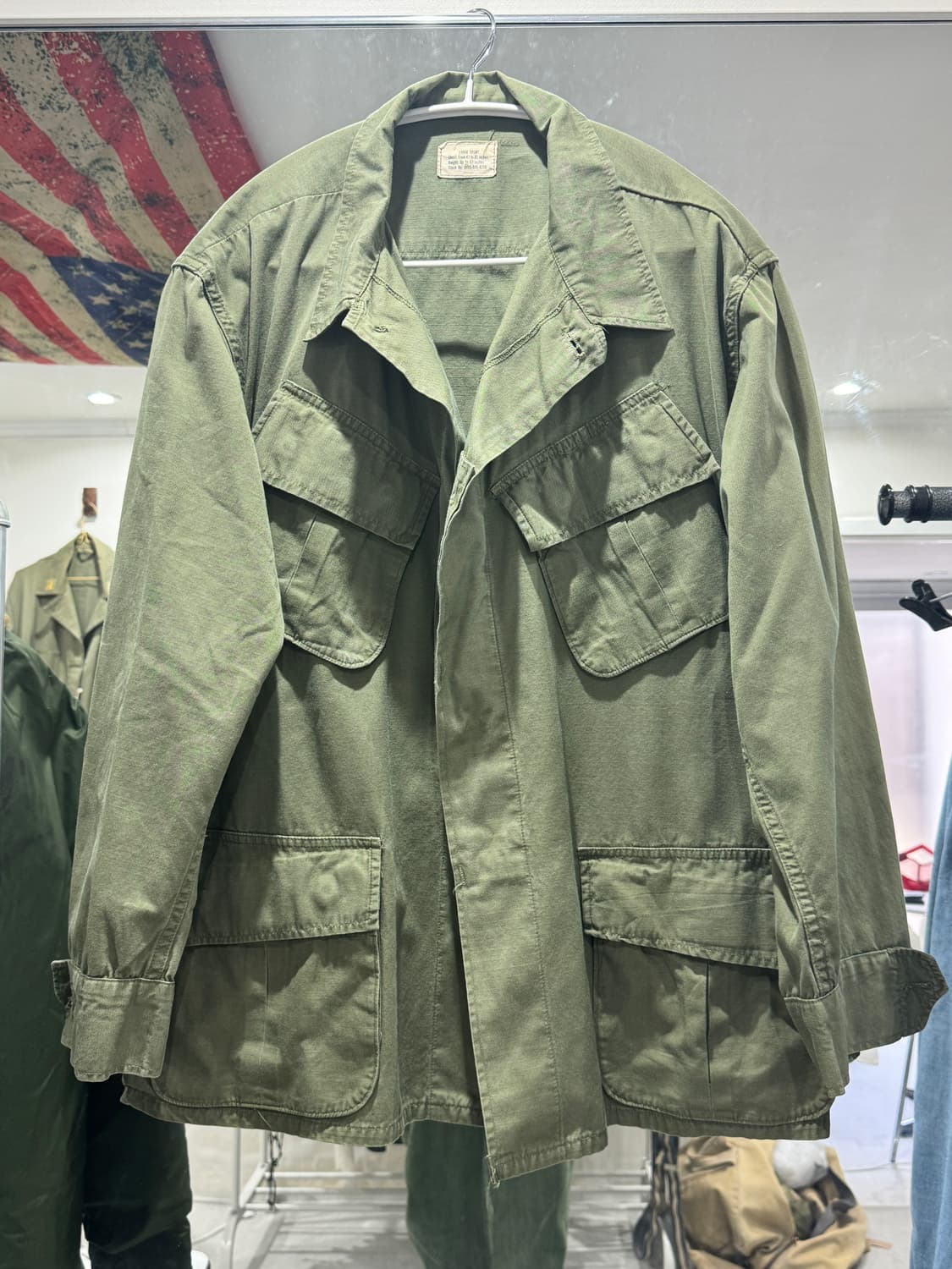황금사이즈) US Army 정글퍼티그 자켓 (라지숏) 상품이미지1