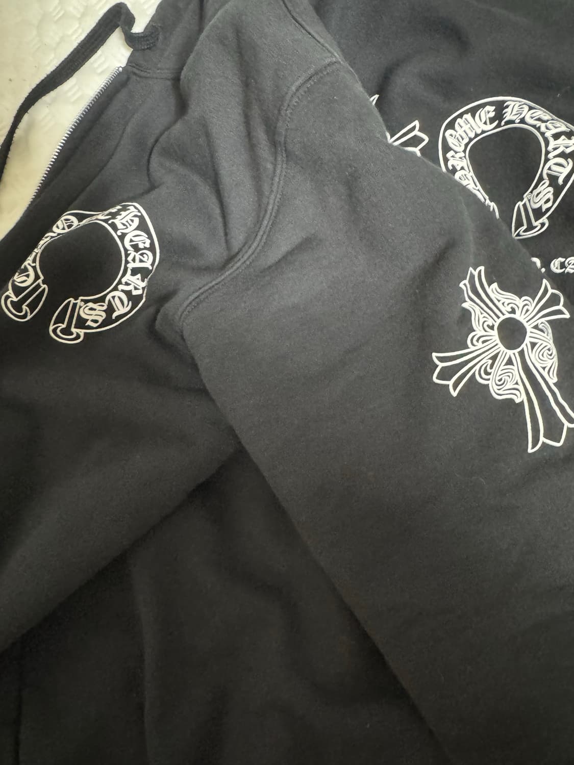 크롬하츠 HOLLYWOOD USA 헤비웨이트 후드집업 상품이미지6