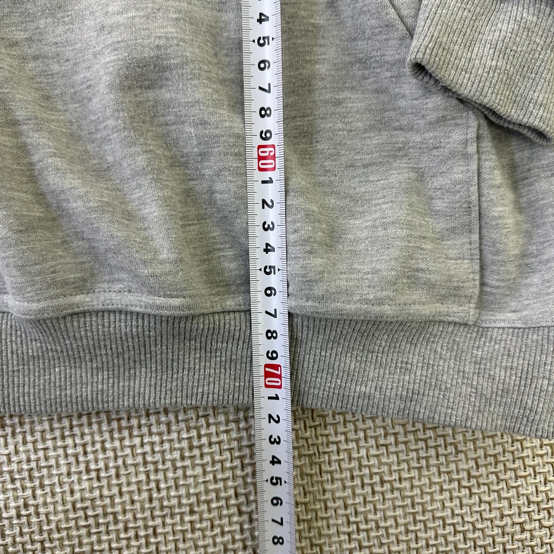 실측확인 빈티지 그레이 후드티 0429D 상품이미지4