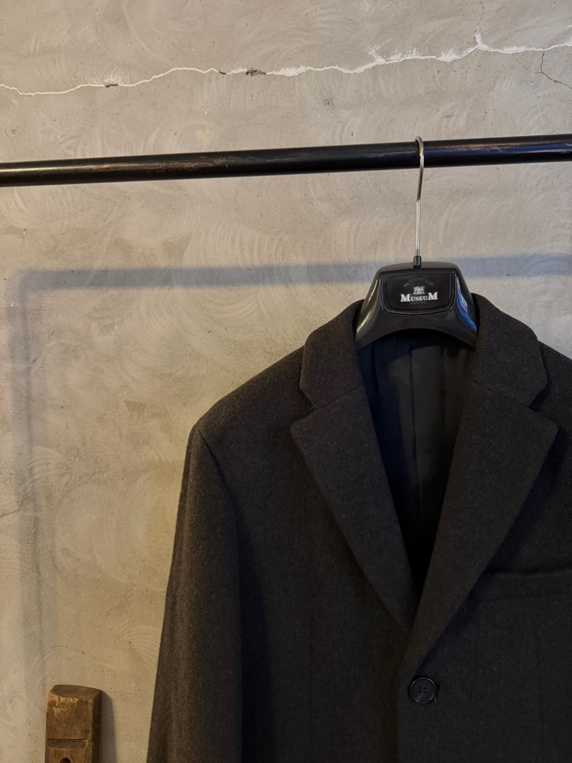 시스템 캐시미어 울 체스터필드 코트 100 상품이미지2