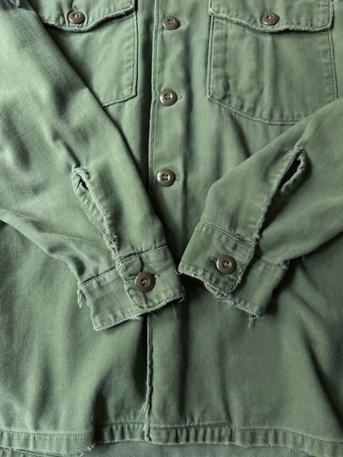 [M]5~60's 오리지널 U.S ARMY OG-107 셔츠 상품이미지6