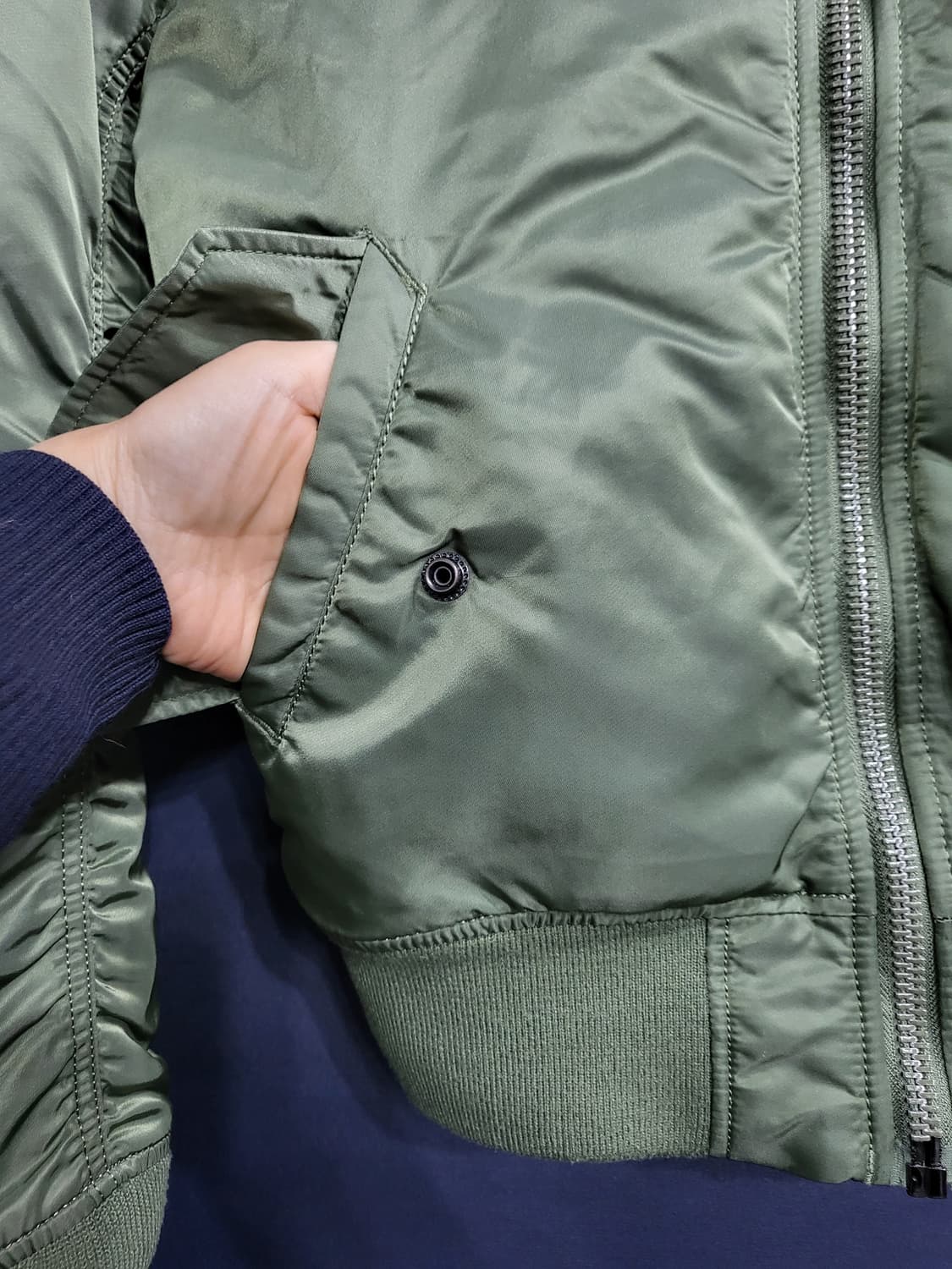 알파인더스트리 리버시블 MA-1 상품이미지5