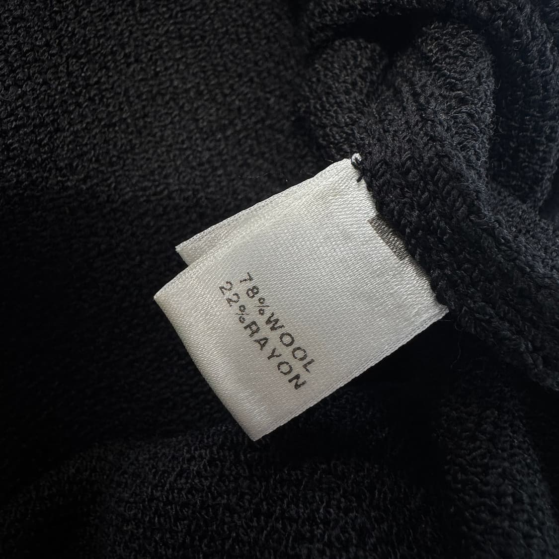 센존 CAVIAR 울 니트 와이드 팬츠 상품이미지3