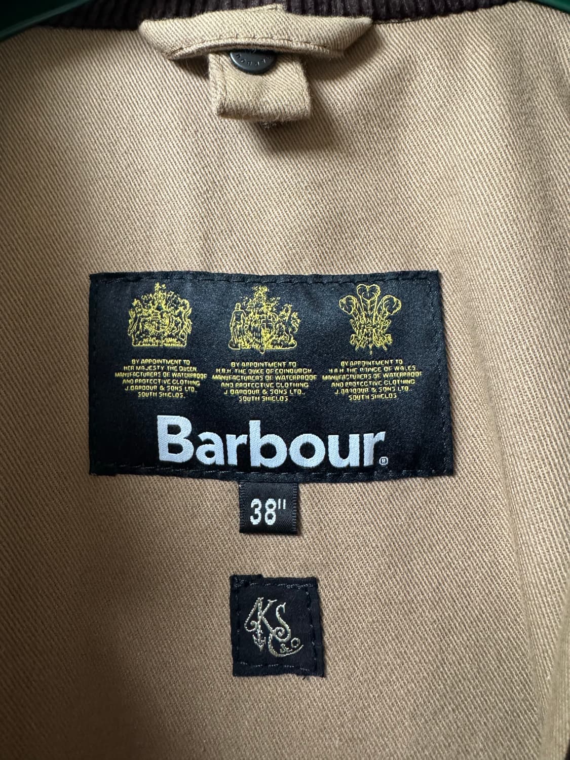 바버 캡틴선샤인 트레블러 코트 38 상품이미지2