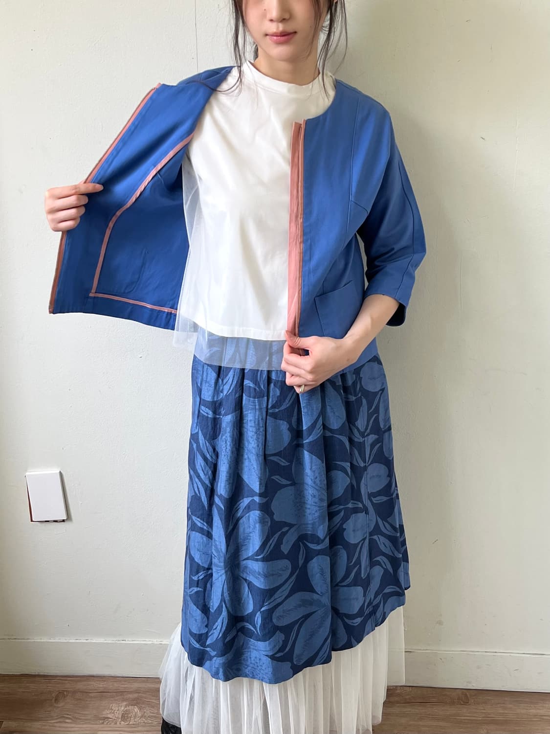 LAURA ASHLEY 파스텔 자켓 상품이미지5