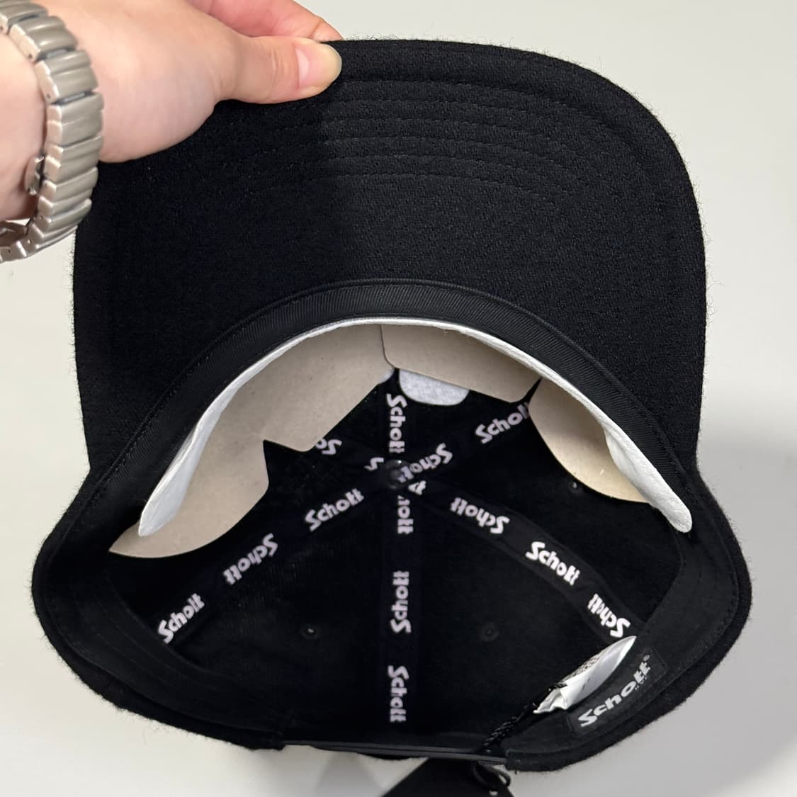 Schott 플란넬 6P 캡 상품이미지4