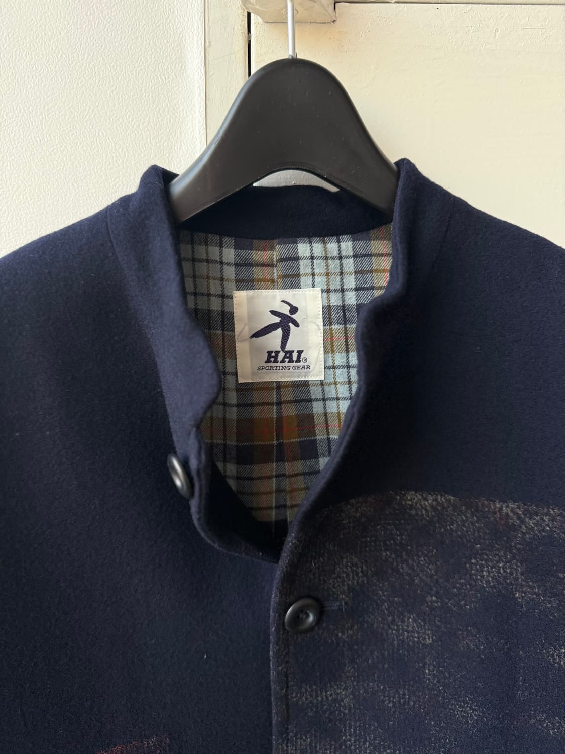 이세이미야케 코트 네이비  상품이미지2