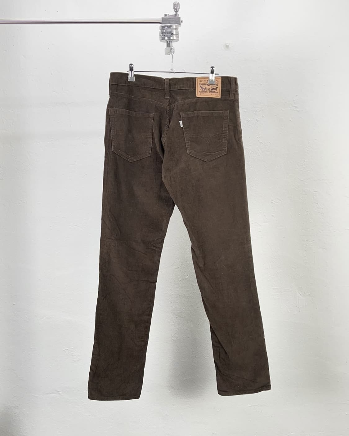 리바이스 511 브라운 화이트 탭 코듀로이 팬츠 상품이미지6