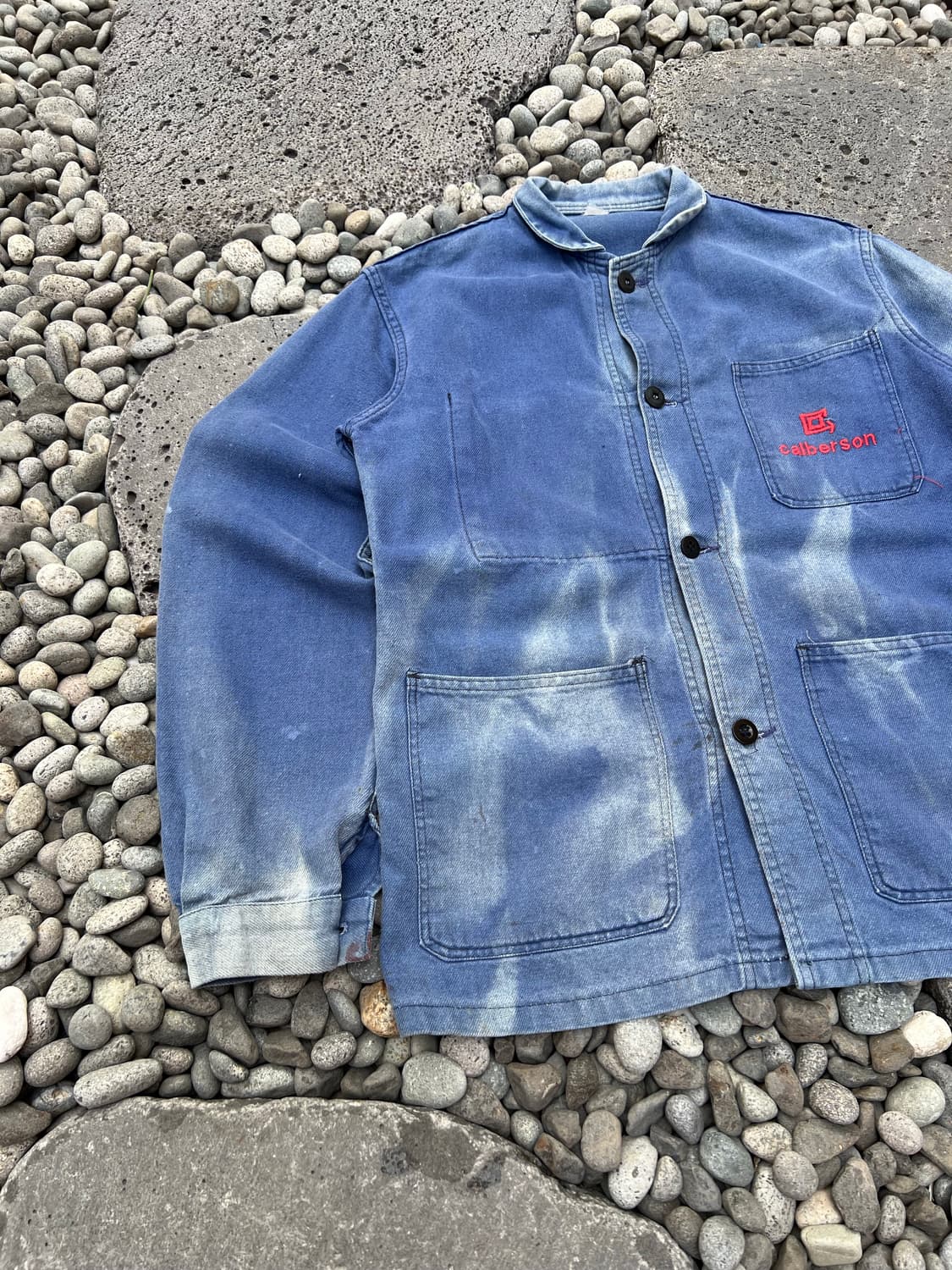 HARD WASHING SUN FADED OLD 프렌치워크자켓 상품이미지3