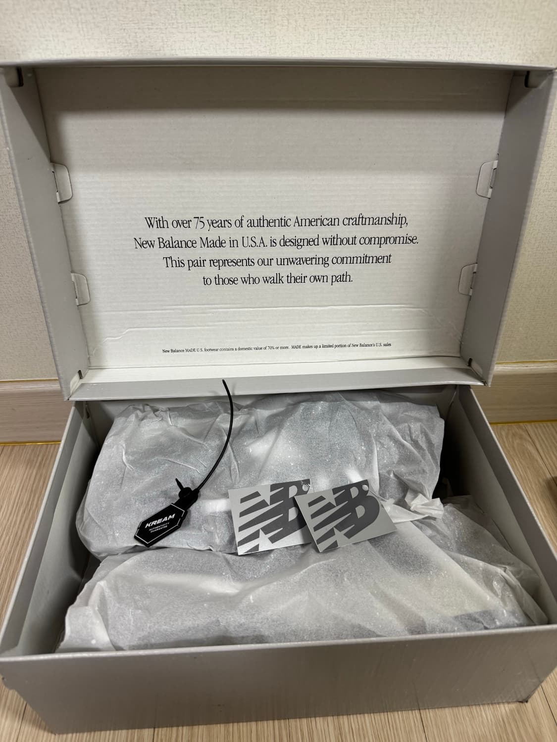 (275)뉴발란스 992 메이드 인 USA 코어 블랙 그레이 U992BK 상품이미지7