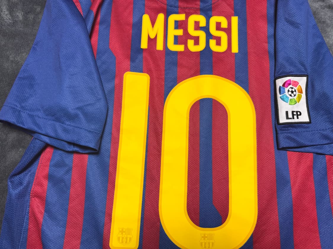 (정품)나이키 FC 바르셀로나 11-12 메시 10번 유니폼 상품이미지4