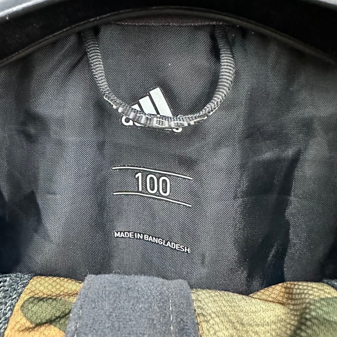 100 아디다스 남자 밀리터리 카모 바람막이 자켓 상품이미지4